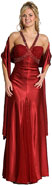 Prom Dress item c27716. V-Strapped Beaded Long Formal Prom Dress. This elegant prom dress has silver beadwork. Skirt is semi A-line cut. Back is criss crossed and has a very sexy and sophisticated look.