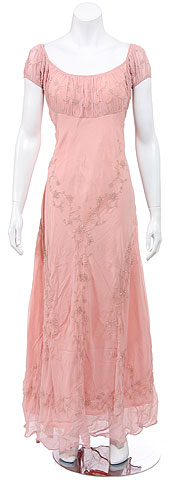 Hand Beaded Romantic Prom Dress. 1050.