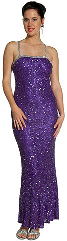 Bejeweled Shimmer Pageant Dress with Elegant Back Design. 1093.