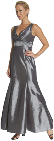 #11124. Mermaid Empire Cut Formal Prom Dress.