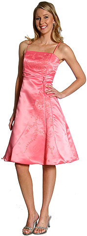 Party Dresses item 11126. Spaghetti Strap Short Party Dress.