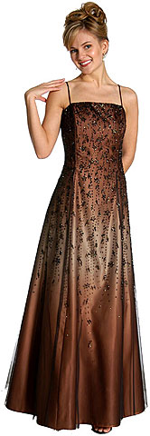 #13447. Beaded Formal Prom Dress.