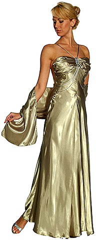 Halter Top Formal Prom Dress