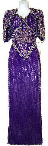 #2754. Sequined Formal Mother of the Bride Dress.
