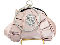 Hold and Shine Evening Bag In Champaign. 80019-ch.