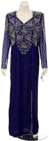 Fully Sequined Designed Evening Gown