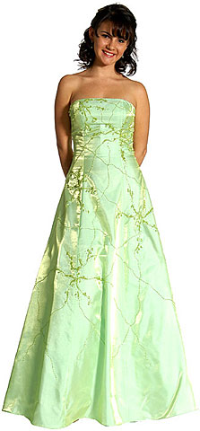 #c2182. Two-Tone Satin Quinceanera Dress with Criss-Cross Back.