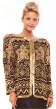 #05. Multi Design Beaded Jacket.