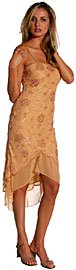 Asymmetrically Layered Cocktail & Party Dress