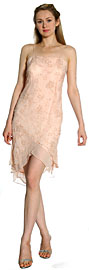 Asymmetrically Layered Cocktail & Party Dress