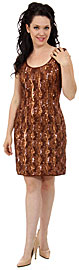 Short Beaded Formal Dress