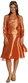 Halter Neck 2 Piece Party Dress