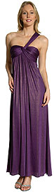 Single Shoulder Empire Style Prom Dress