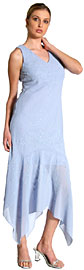Asymmetric Beaded Party Dress