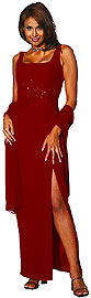 Crossed Bead Sleeveless Dress