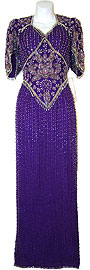 Sequined Formal Mother of the Bride Dress