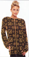 #3518. Multiple Bead Design Jacket.