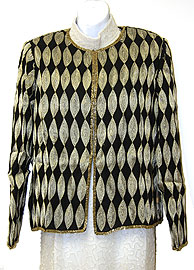 #3547. Full-Sleeved Beaded Jacket.