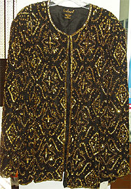 Star Pattern Beaded Jacket