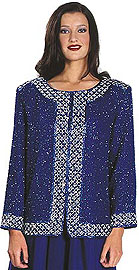 #3680. Bordered Beaded Jacket.