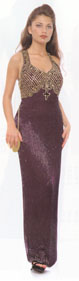 Bustier Beaded Long Formal Dress