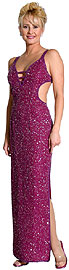 Sequined Formal Dresses item 9234. Sequin Beaded Gown. 
