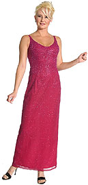 Sequined Formal Dresses item d1013. Tie Back Full Length Beaded Formal Dress. Beaded sleeveless dress of 100% Pure Silk; Double straps in the back. Slit at the back of the dress. item d1013.