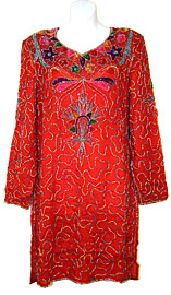 #rs330. Sequin Beaded Blouse.