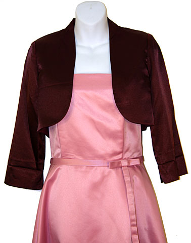 Satin Bolero Jacket