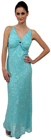 V-Neck Sequined Long Formal Dress with Keyhole . 1048.