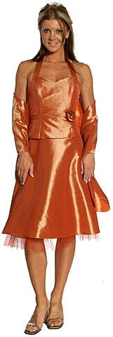 Halter Neck 2 Piece Party Dress