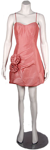 Twin Flowered Short Bubble Party Dress. 11199.