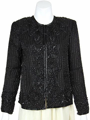Hand Beaded Elaborate Bordered Jacket