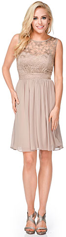 Floral Lace Top Short Graduation Graduation Dress. 11467.
