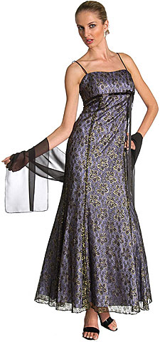 Empire Style Floral Lace Dress