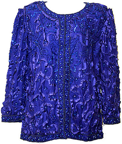 Satin Bow and Beads Jacket