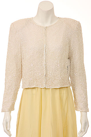 Elegantly Designed Fully Beaded Jacket