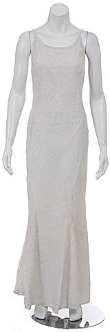Winter Fresh Hand Beaded Dress