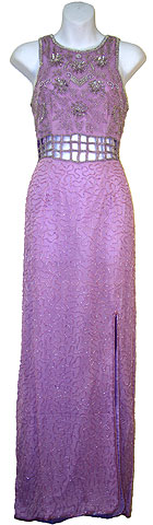 Sequin Beaded Formal Cocktail Dress