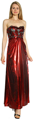 Strapless Sweetheart Formal Evening Dress. c5257.