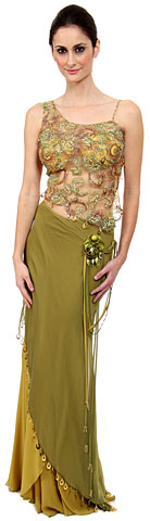 Single Shoulder Asymmetrical Plus Size Prom Dress. c8850.