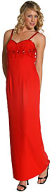 Slim Cut Full Length Formal Dress