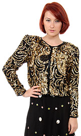 Gold Leaf Style Jacket . 3266j.