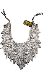 Sequin Beaded Open Collar Scarf. sf104.