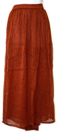 Long Skirt with Design. skt-03.