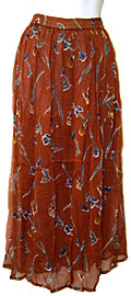 Long Skirt with Design. skt-04.